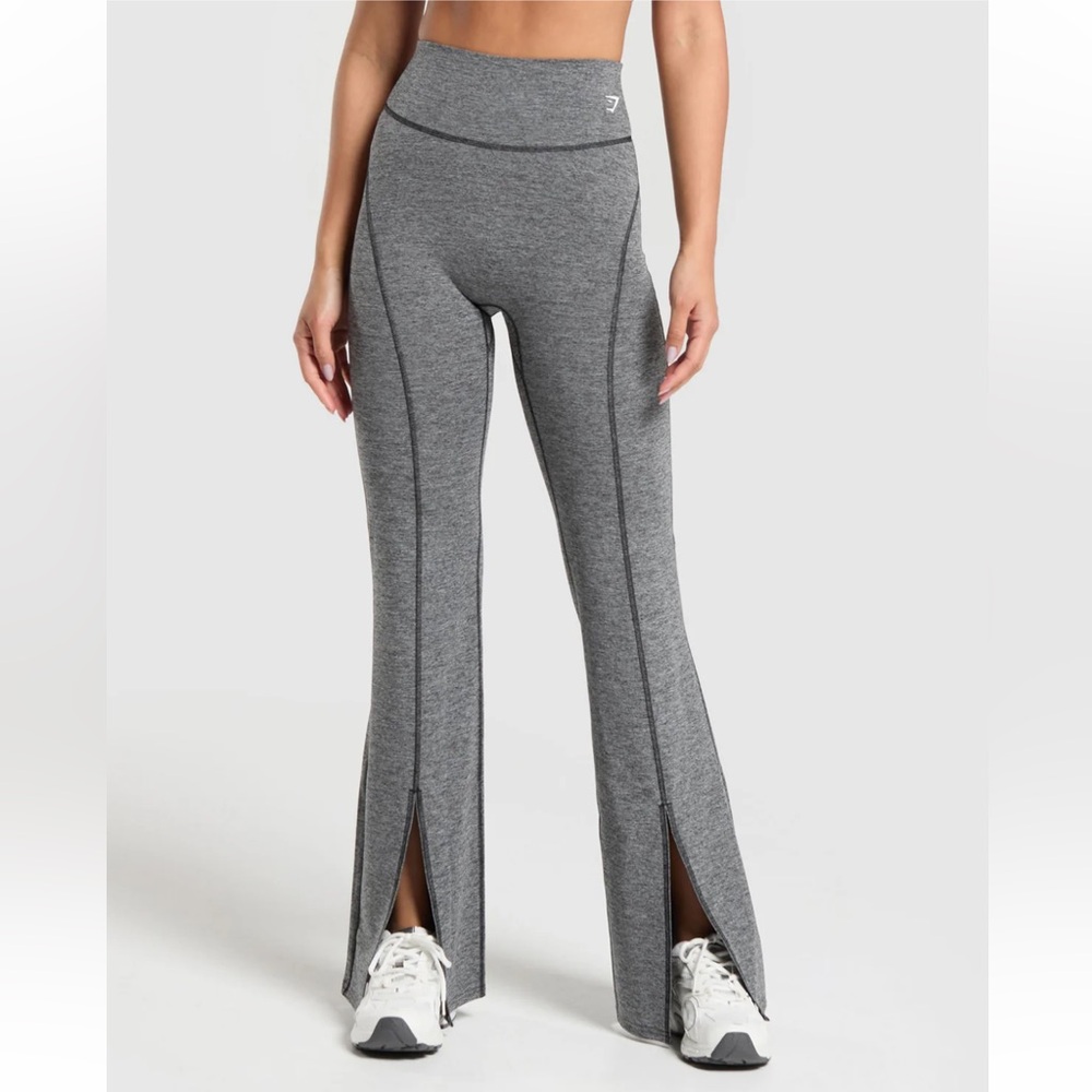 Gymshark Mark Flared Leggings in Black